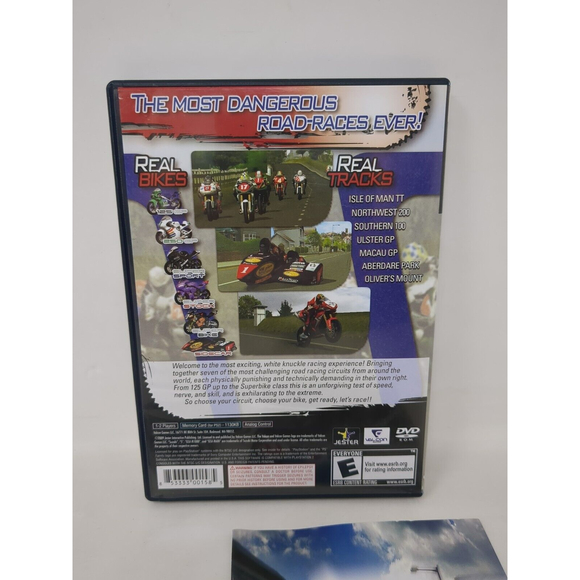 Suzuki TT Superbikes Motorcycle Racing‎ Playstation 2 PS2 Game Complete CIB VTG - Picture 5 of 6